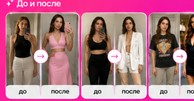 Карточки до и после нейропримерки одежды